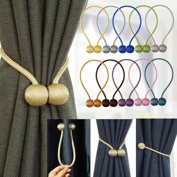 2pcs Magnetic Curtain Holders - Image 3