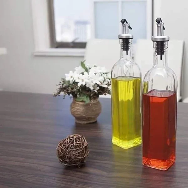 2pcs Oil/Vinegar Glass Dispenser - Image 4
