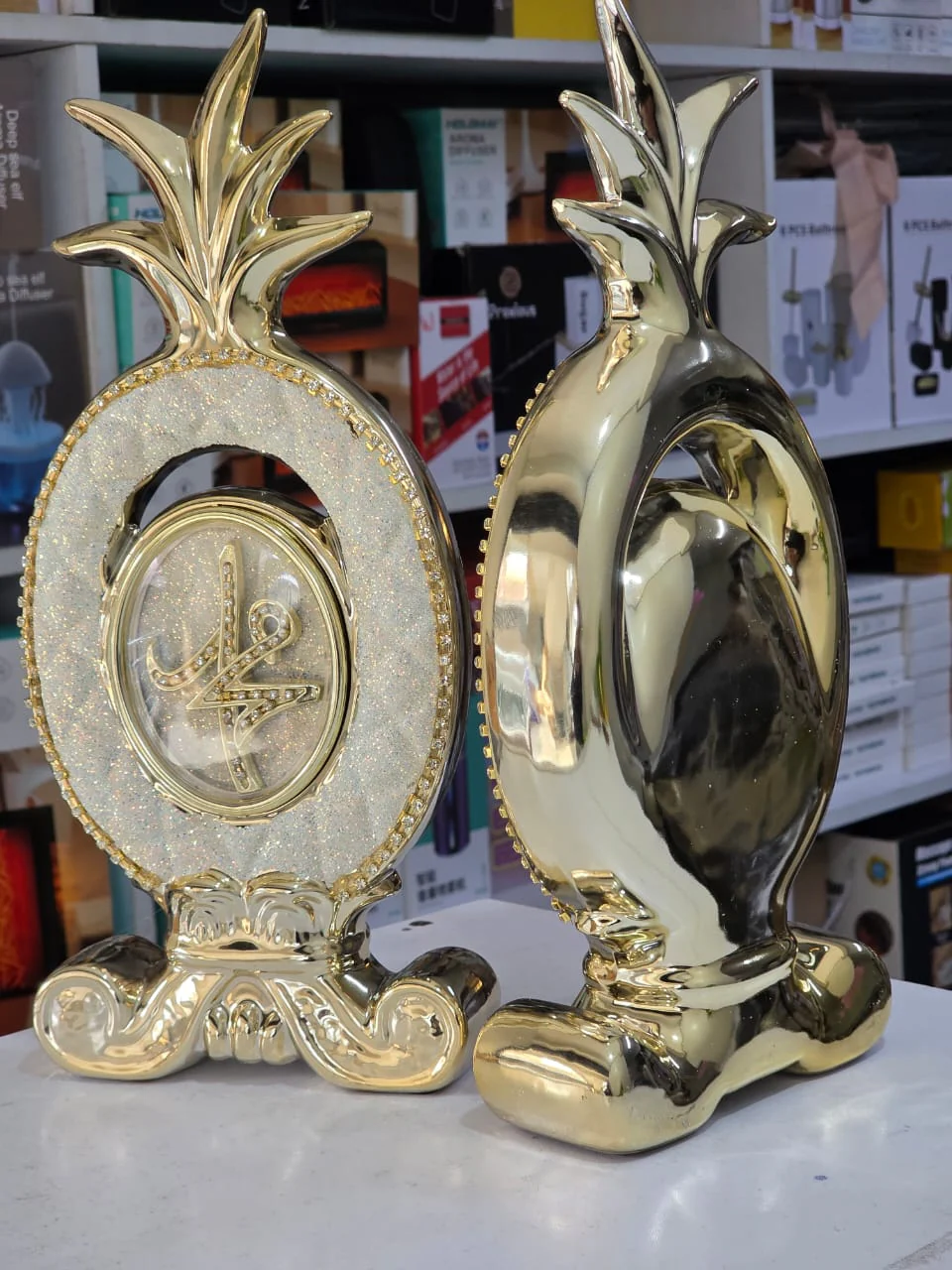 2pcs/set Luxury Islamic decorative showpiece-"Allah & Muhammad" pair - Image 2