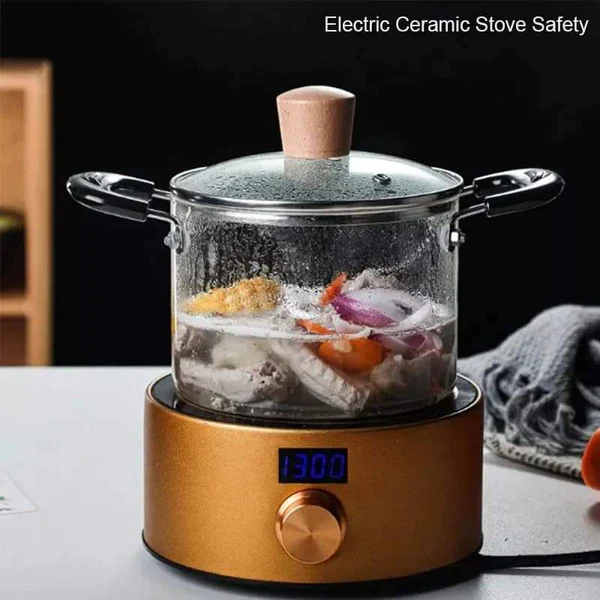 3.5 Litres Heavy duty glass cooking pot - Image 5