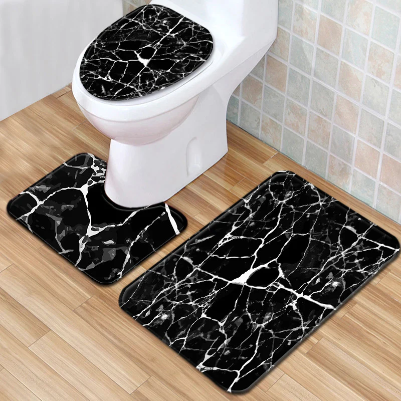 3 in 1 3D Bathroom toilet mats - Image 2