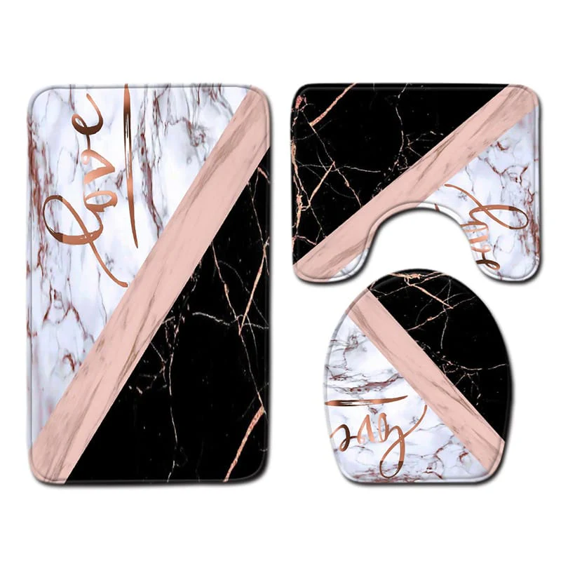 3 in 1 3D Bathroom toilet mats - Image 4