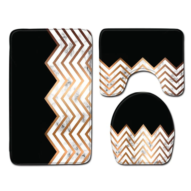 3 in 1 3D Bathroom toilet mats - Image 6