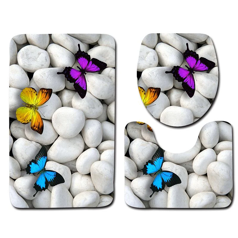 3 in 1 3D Bathroom toilet mats - Image 8