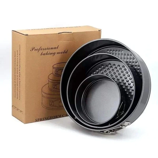 3 in 1 baking cake mould set - Image 5