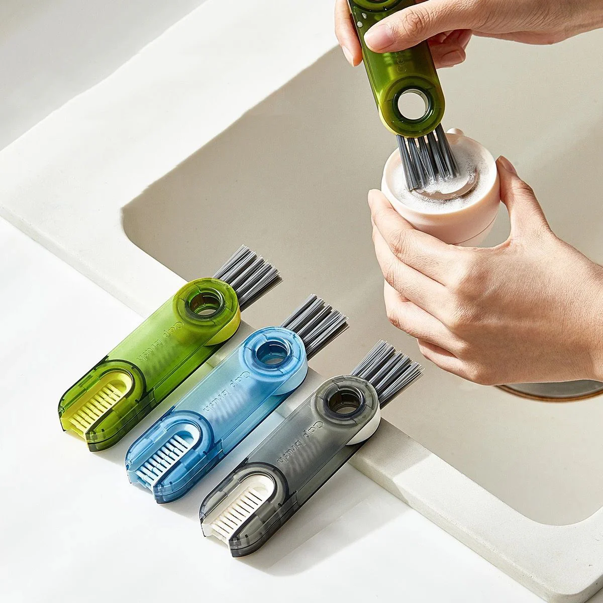 3-in-1 Bottle/Tumbler/Crevice Cleaning Brush - Image 2