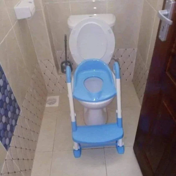 3 in 1 Toilet ladder/Kids Toilet Trainer - Image 3