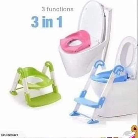 3 in 1 Toilet ladder/Kids Toilet Trainer - Image 5