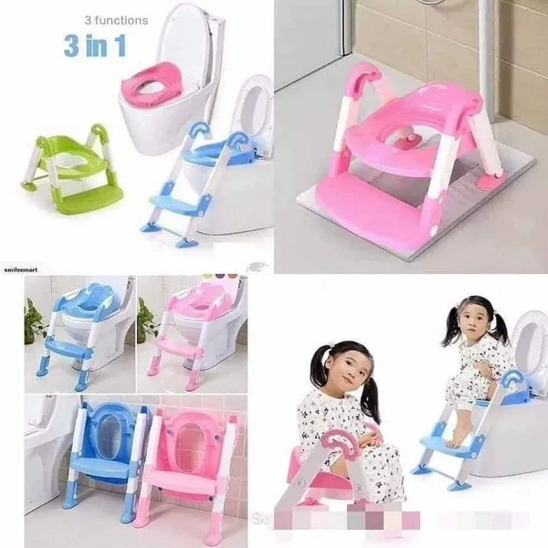 3 in 1 Toilet ladder/Kids Toilet Trainer - Image 6