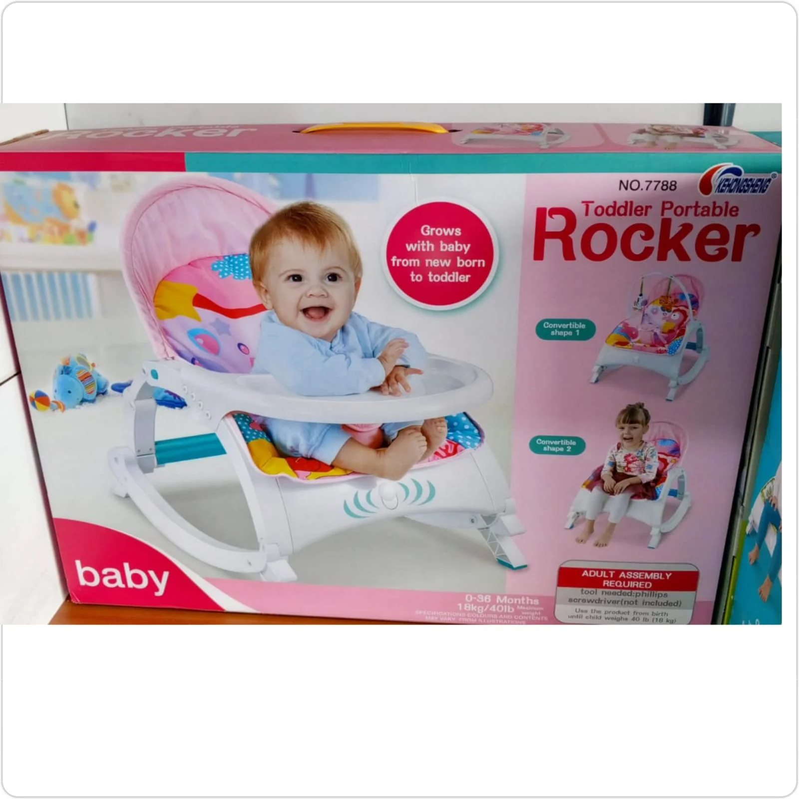 3 in1 baby rocker - Image 3