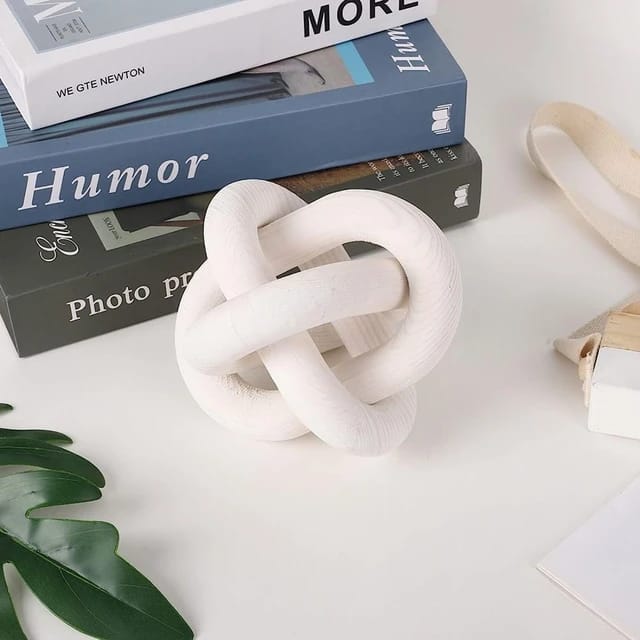 3-link pine wood chain link shelf decor - Image 4