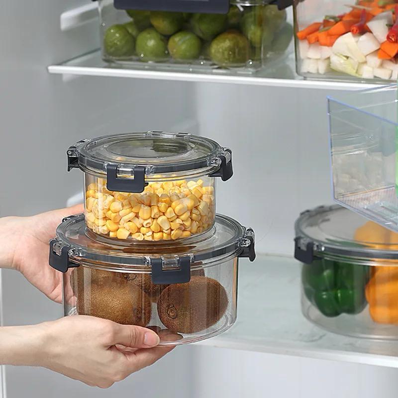 3 pc acrylic food containers - Image 2