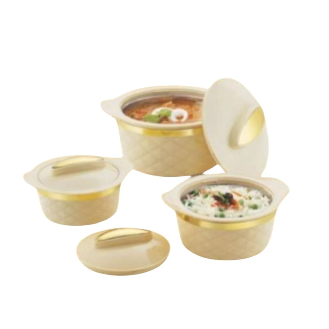 3 pcs Kohenoor Jumbo Insulated Hotpots - Image 2