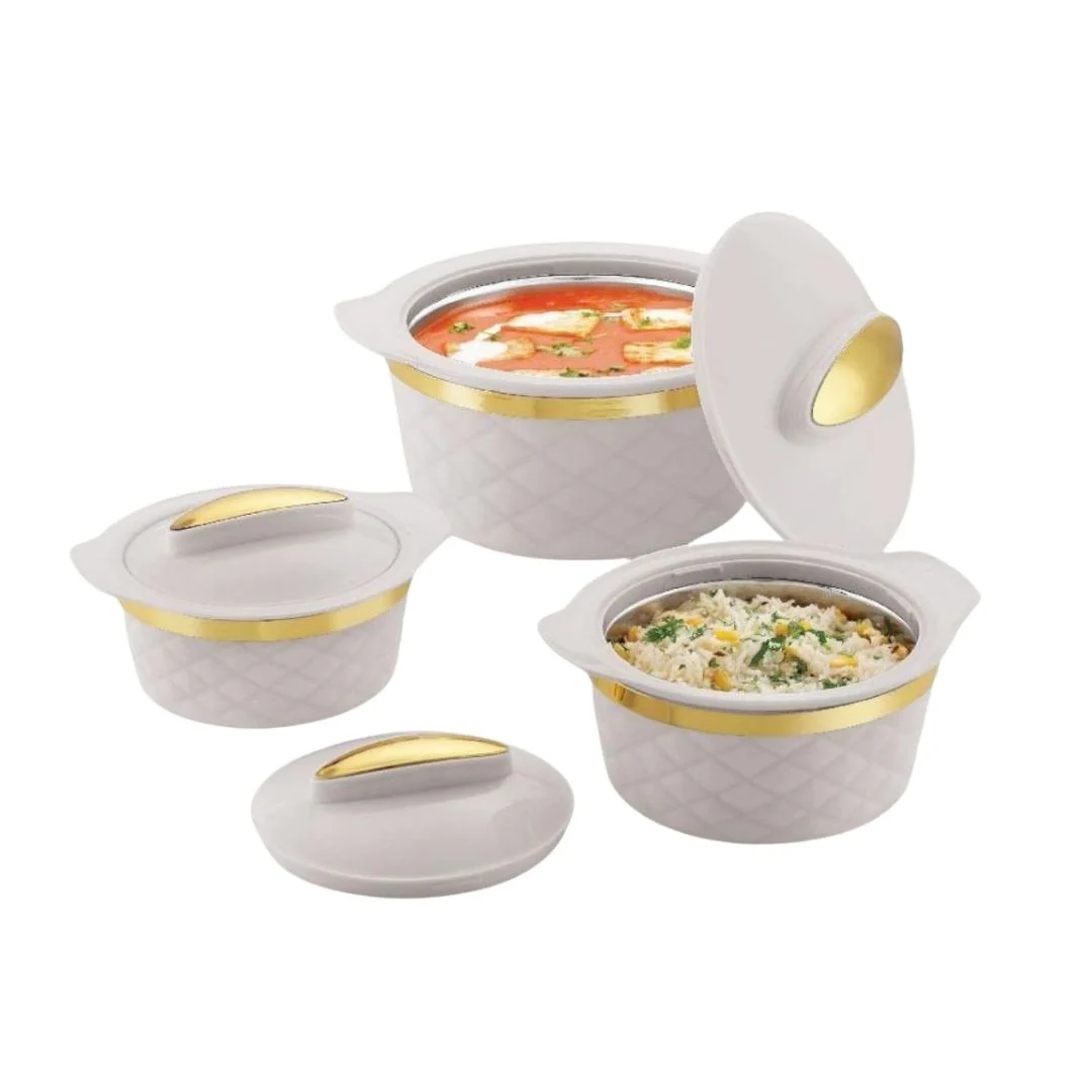 3 pcs Kohenoor Jumbo Insulated Hotpots - Image 3