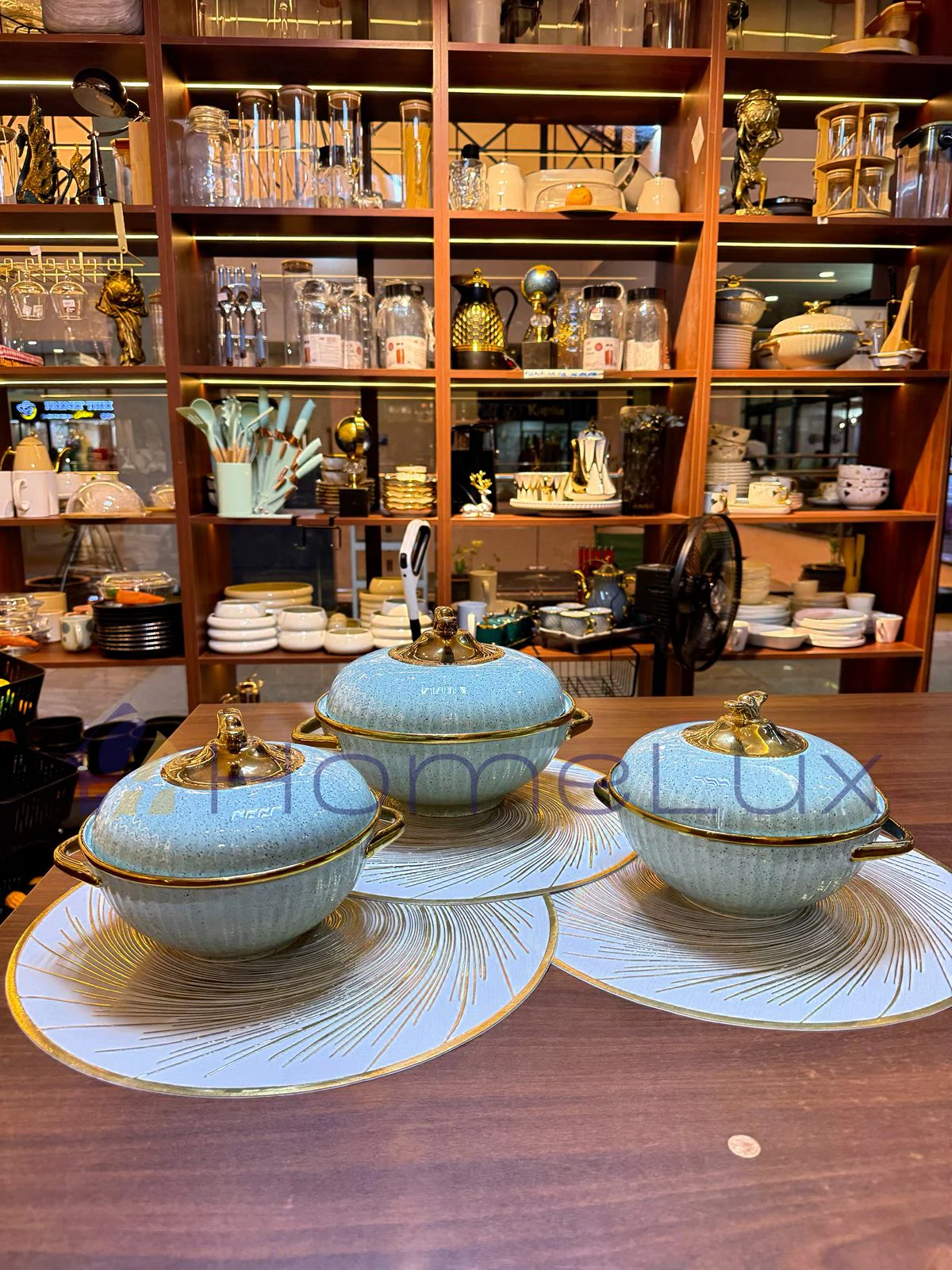 3-Piece Food Warmer Serving Pot Set with Lids – Buffet & Party Chafing Set - Image 7