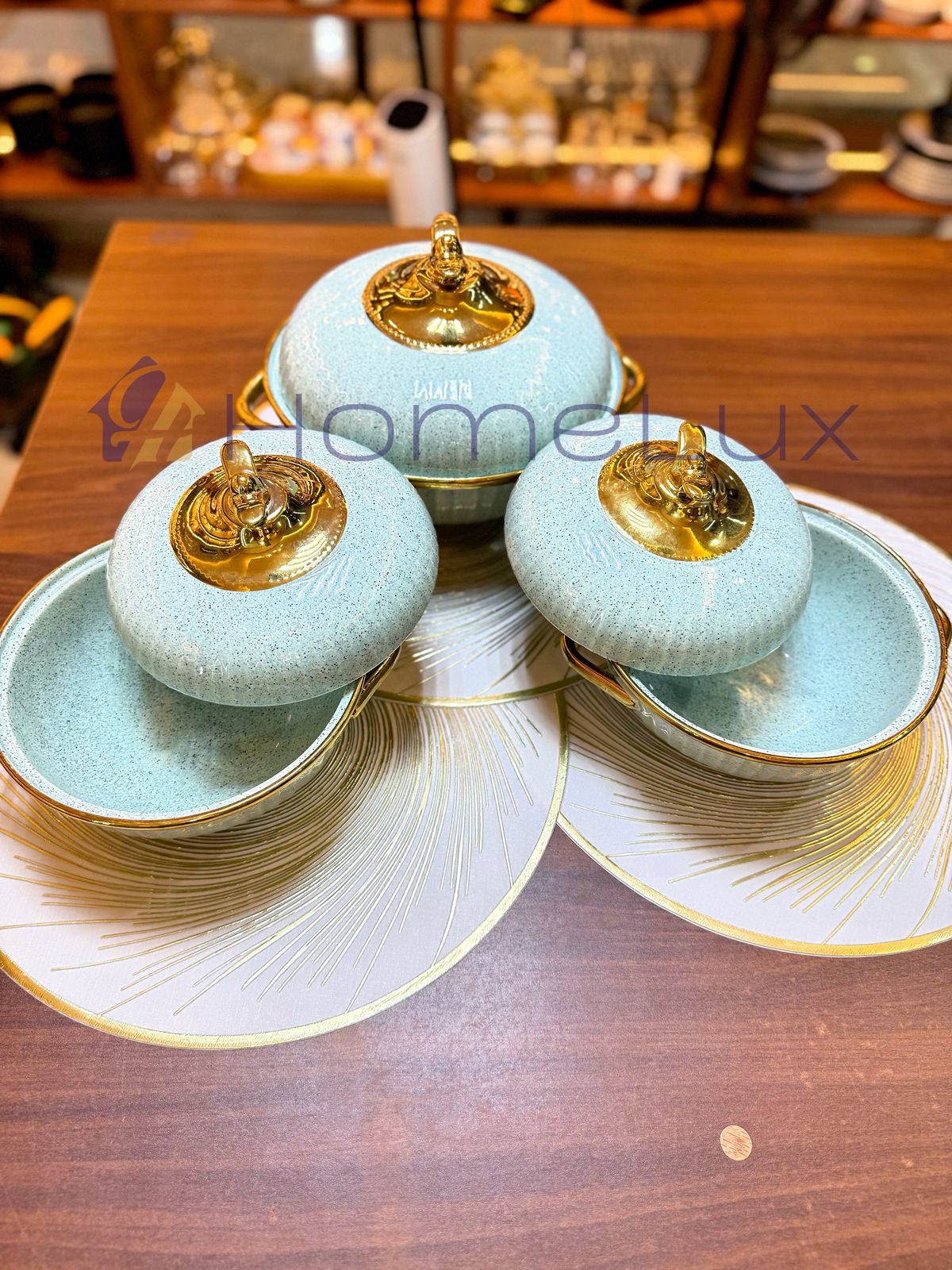 3-Piece Food Warmer Serving Pot Set with Lids – Buffet & Party Chafing Set - Image 8