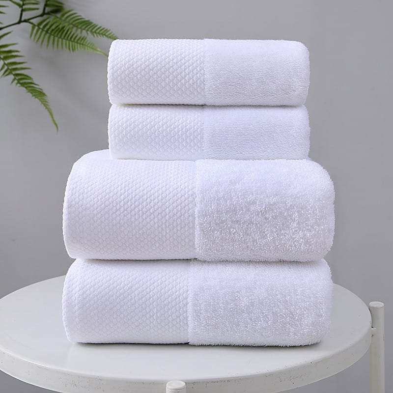 3-Piece Luxury Hotel Bath Towel Set – Ultra Soft & Highly Absorbent Cotton - Image 2