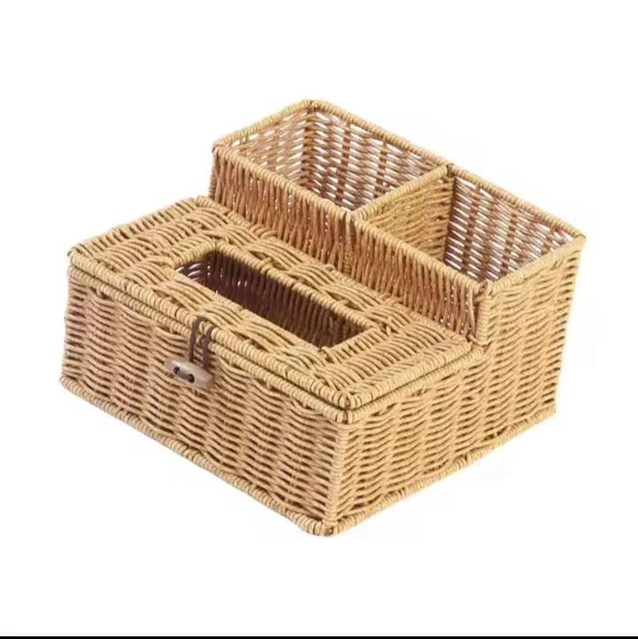 3 slots storage organizer with serviette holder - Image 3
