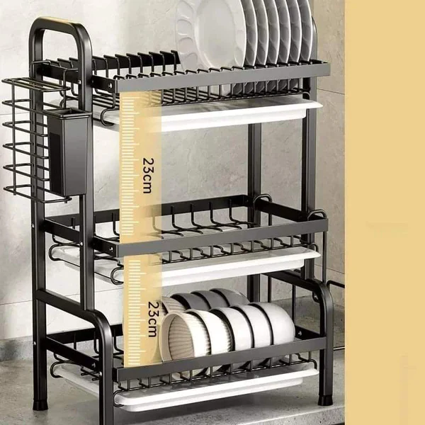 3 Tier dish storage rack - Image 6