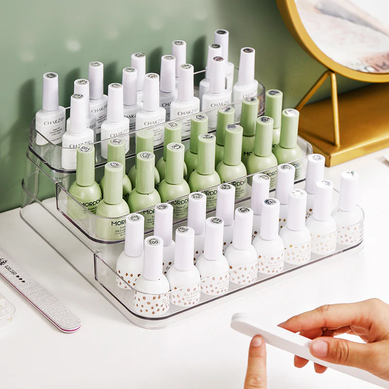 3 Tier Multipurpose Shelf PET Cosmetic Organizer - Image 4