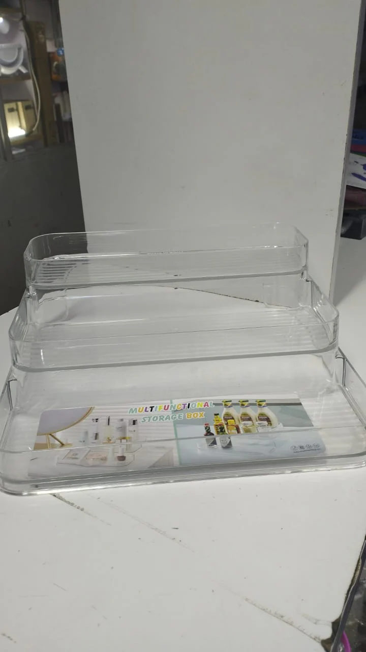 3 Tier Multipurpose Shelf PET Cosmetic Organizer - Image 8