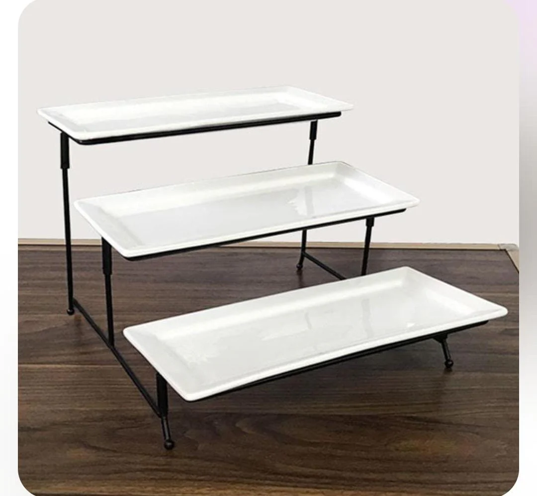 3 Tier Serving Stand  Cake Tray - Image 3