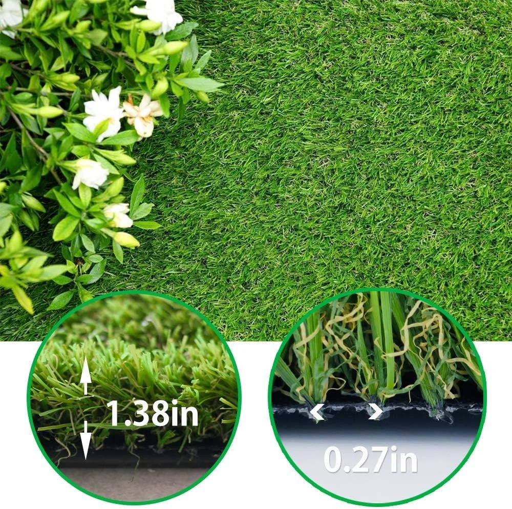 35 MM Artificial Grass Mat Carpet for Balcony - for Home Decoration 2m2(4 meter square roll) - Image 2