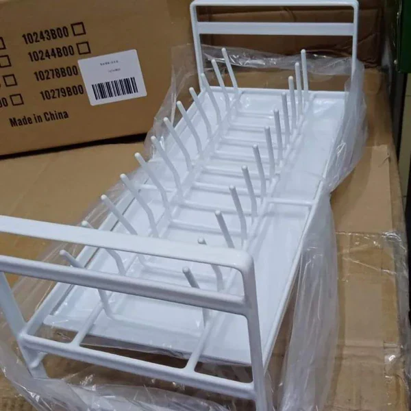 35cm Heavy Metal Plates Dish Glasses Rack - Image 5