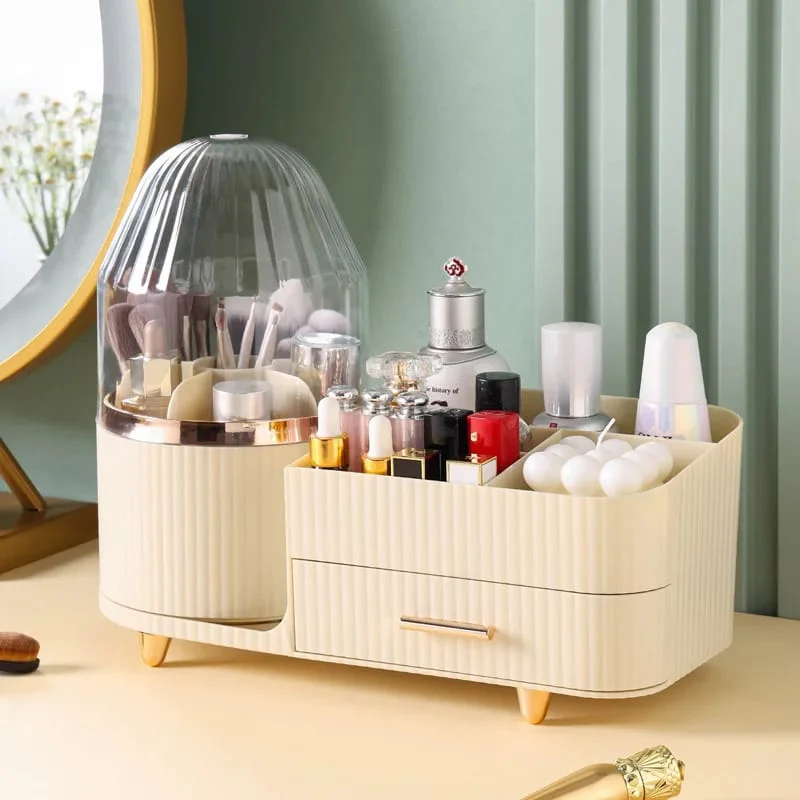 360° Rotating cosmetic storage organizer - Image 2