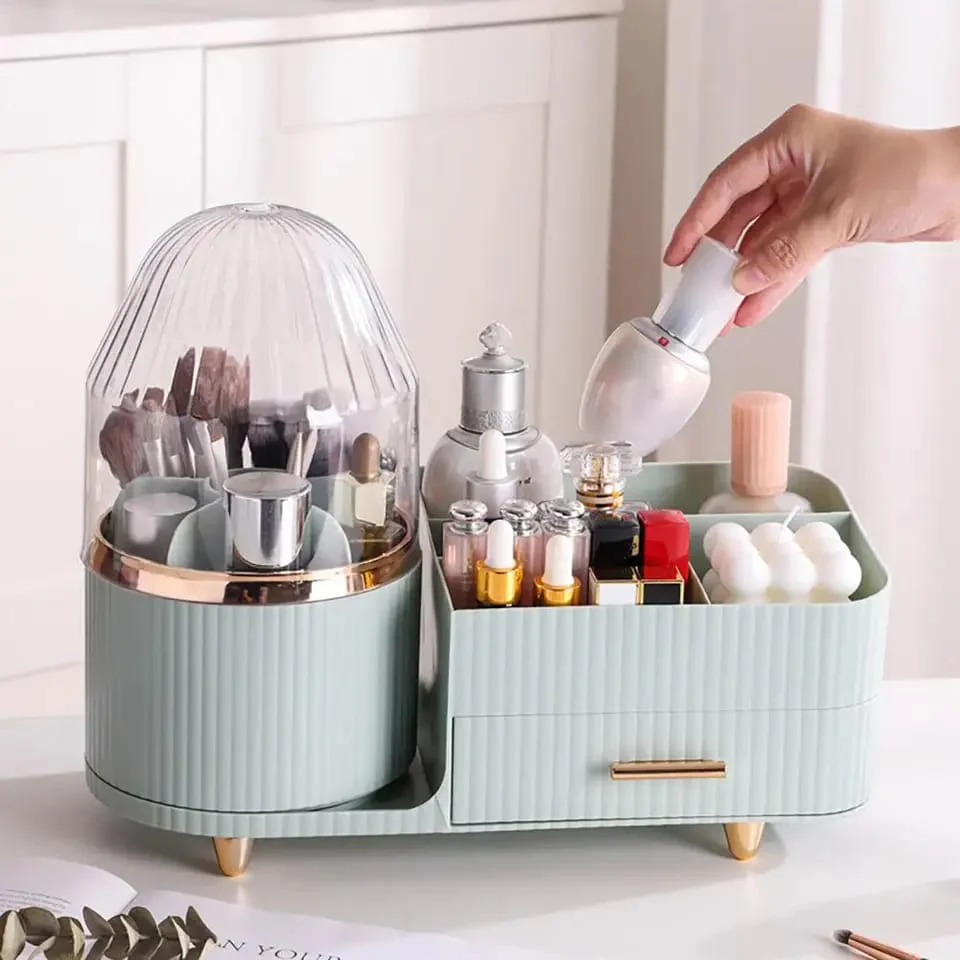 360° Rotating cosmetic storage organizer - Image 4