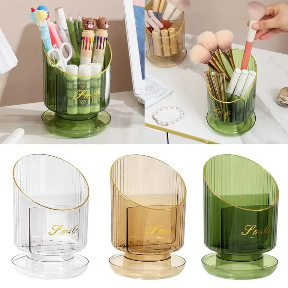 360° Rotating makeup brush holder. - Image 4