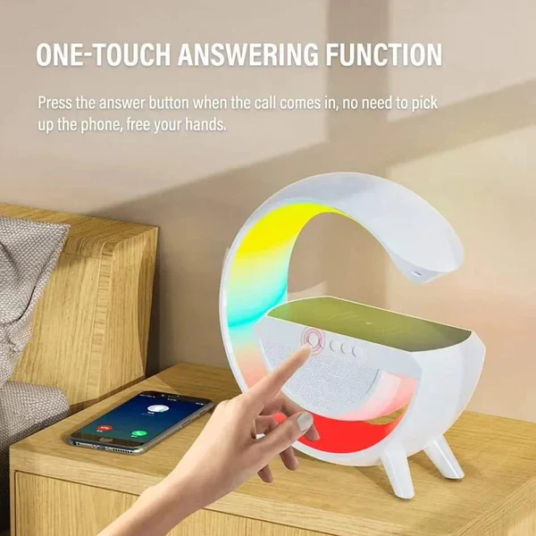 3in 1 Rainbow Light/Wireless Charger)Speaker - Image 5