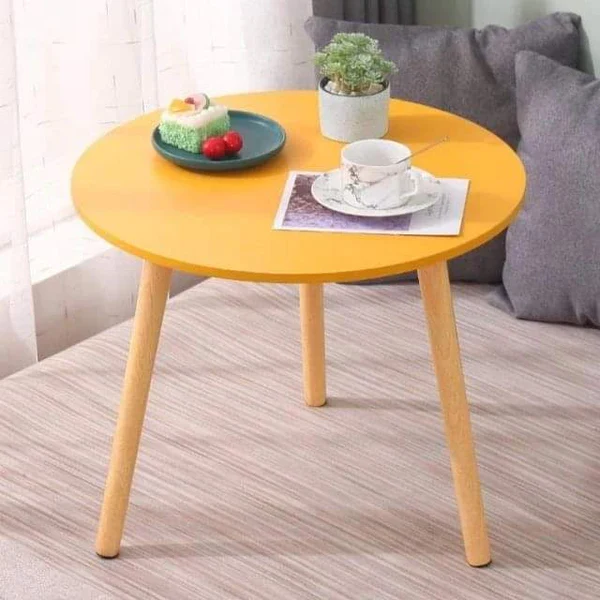 3Legged Bamboo Table - Image 4