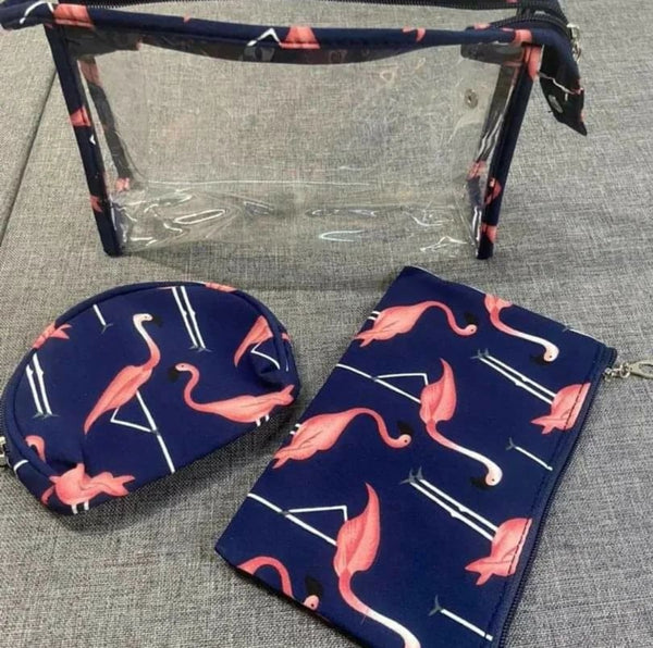3pc portable cosmetics bag - Image 5