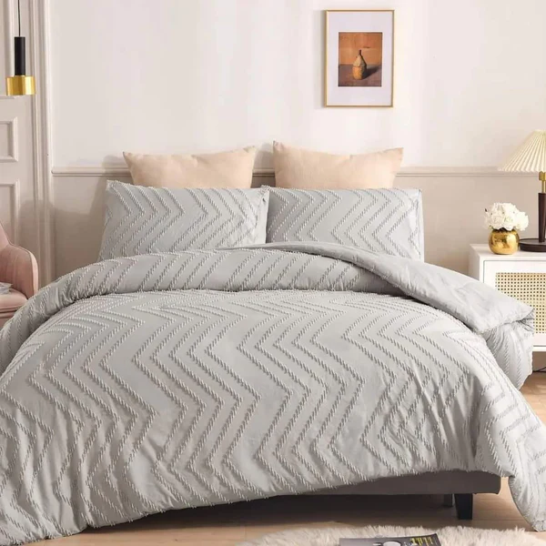 Tufted Wave Duvet cover set 3pc - Image 3