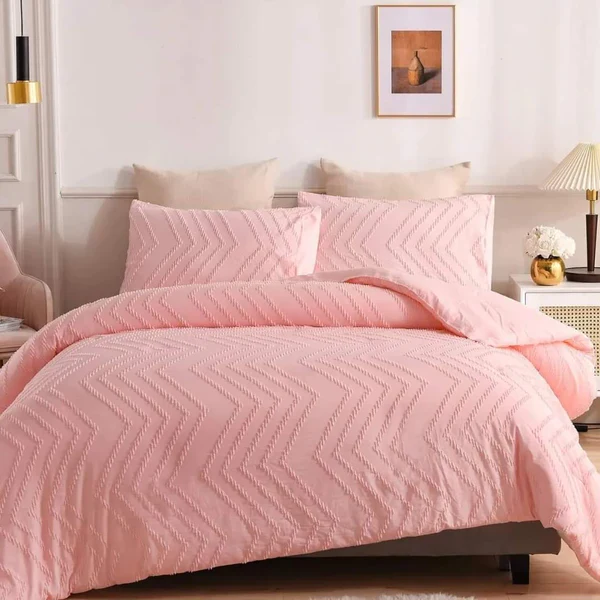 Tufted Wave Duvet cover set 3pc - Image 4