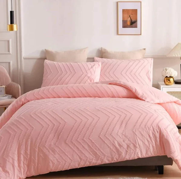 3pc Tufted Wave Duvet cover set - Image 4