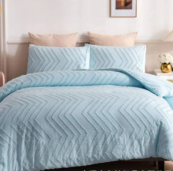 3pc Tufted Wave Duvet cover set - Image 6