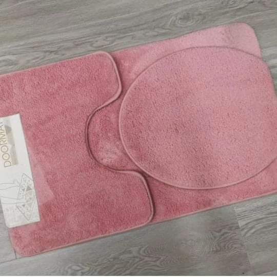 3pcs Bathroom &Toilet Mats - Image 8
