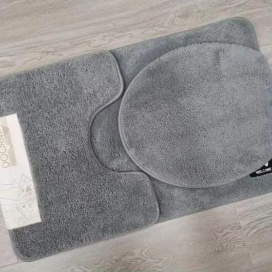3pcs Bathroom &Toilet Mats - Image 9