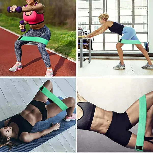 3pcs Booty Bands Fabric Resistance Glute Bands - Image 2