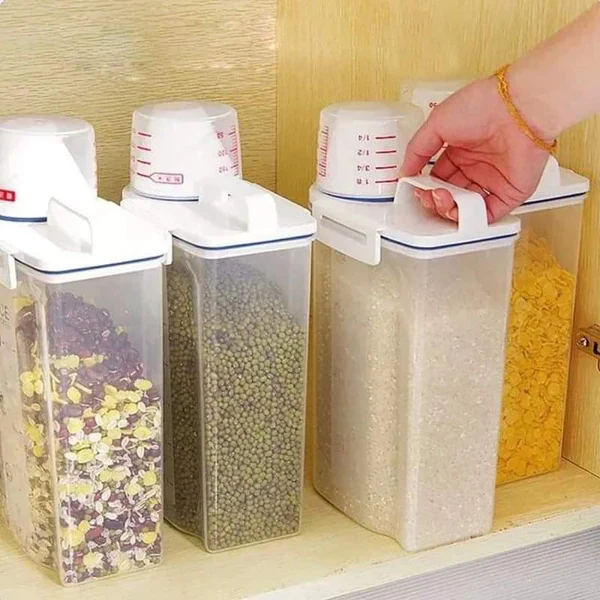 3pcs Cereal Jars - Image 4