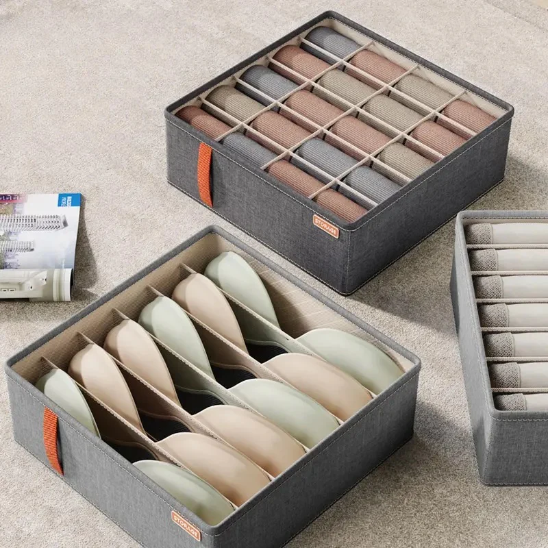 Wardrobe Clothes Organizer Underwear Socks Bra Storage Cabinet Drawer Organizers - Image 6