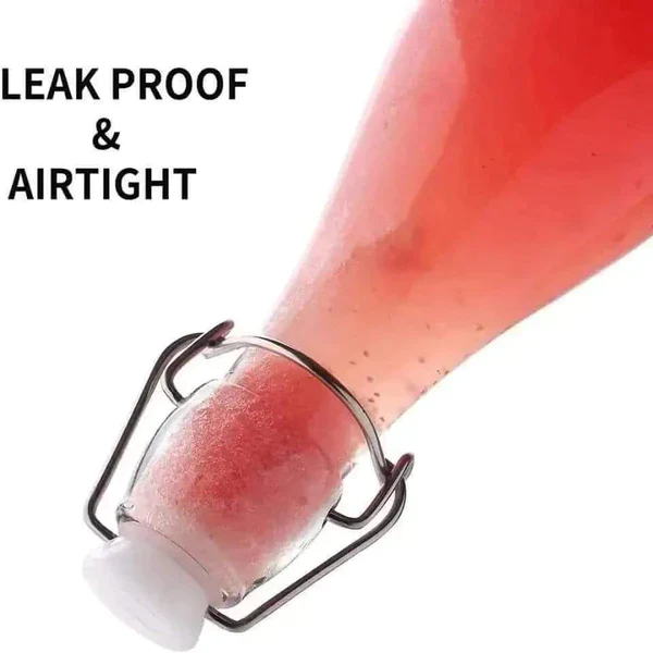 Glass Clip Beverage Bottle - Image 6