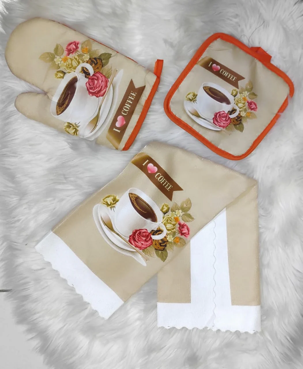3pcs Kitchen glove set - Image 3