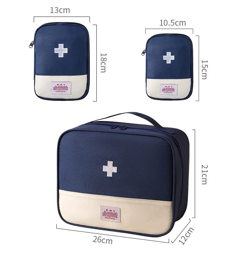 3pcs Portable Multifunctional Medical Storage Bag - Image 4