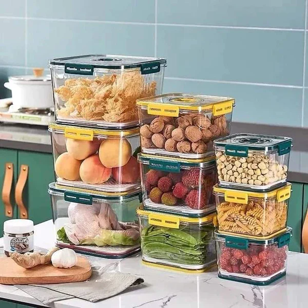 3pcs Set Stackable Food Storage Organizer - Image 3