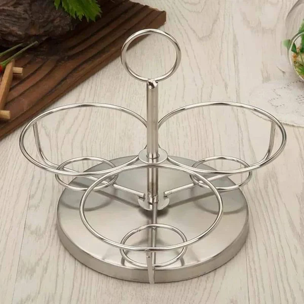 3pcs Stainless steel sugar dish/seasoning pots - Image 2