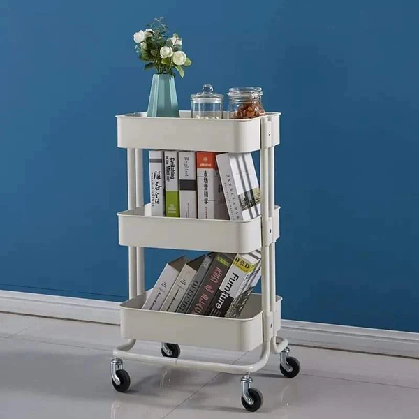 3Tier Multifunctional Rolling Cart - Image 5