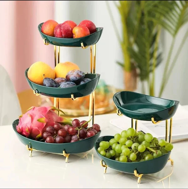 3Tier Nordic Ceramic Fruit/Snack Stand - Image 3